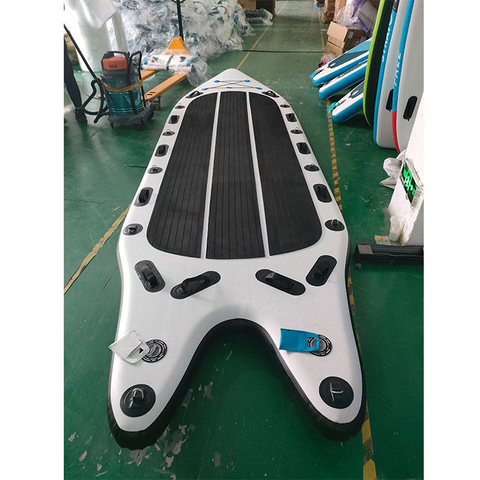 Inflatable Big Stand Up Paddle Board 4M 5M Raft Boat 10 Person Drop Stitch Team Surfboard