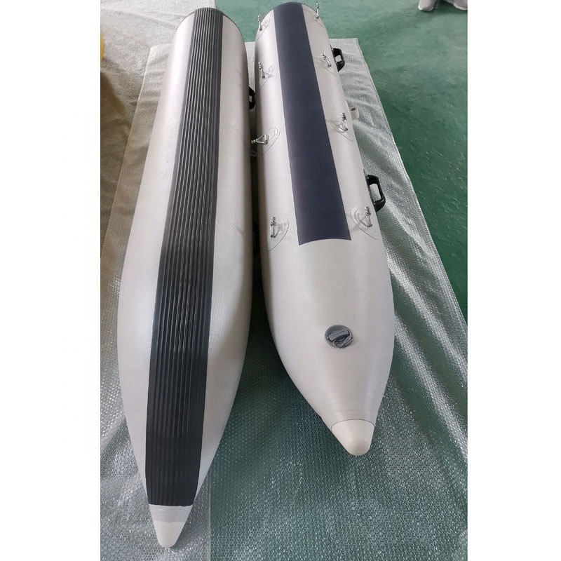 260x40cm Heavy-duty 1.2mm PVC Inflatable Banana Pontoon Tube Buoy for Pedal Boat Water Bicycle Bike