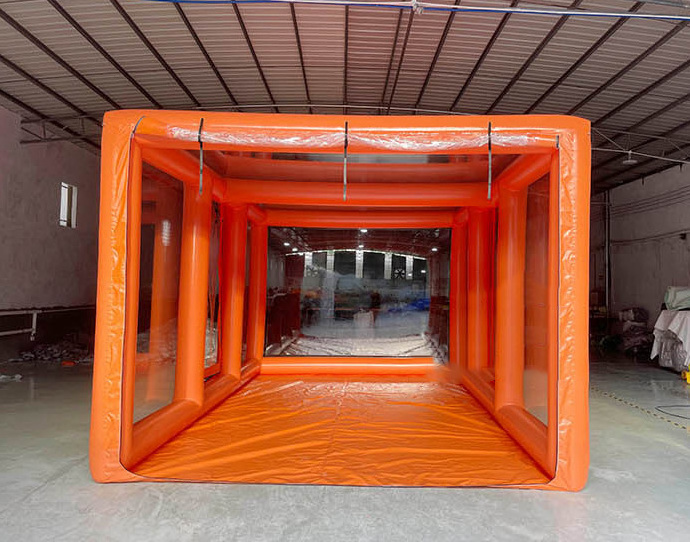 Factory Price Transparent Pvc Car Cover Inflatable Car Garage Tent Hail Proof Car Cover