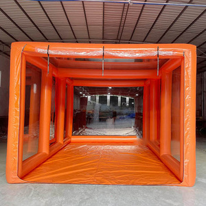 Factory Price Transparent Pvc Car Cover Inflatable Car Garage Tent Hail Proof Car Cover