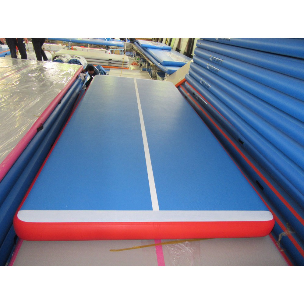 Inflatable Air Track Outdoor Gymnastics Tumble Mat Professional 3M 6M Floating Gym Mat