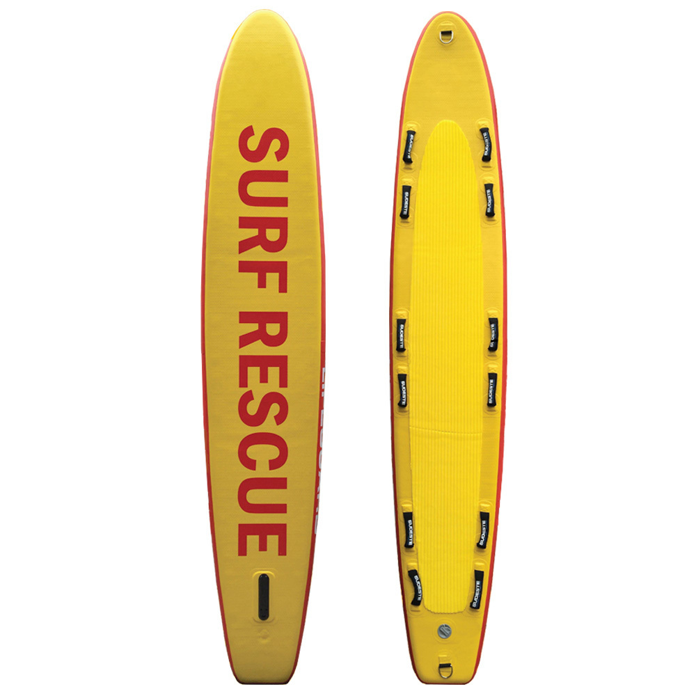 320x56x10cm Blue Water Life Saving Equipment Drop Stitch Inflatable Sup Lifeguard Surf Rescue Board