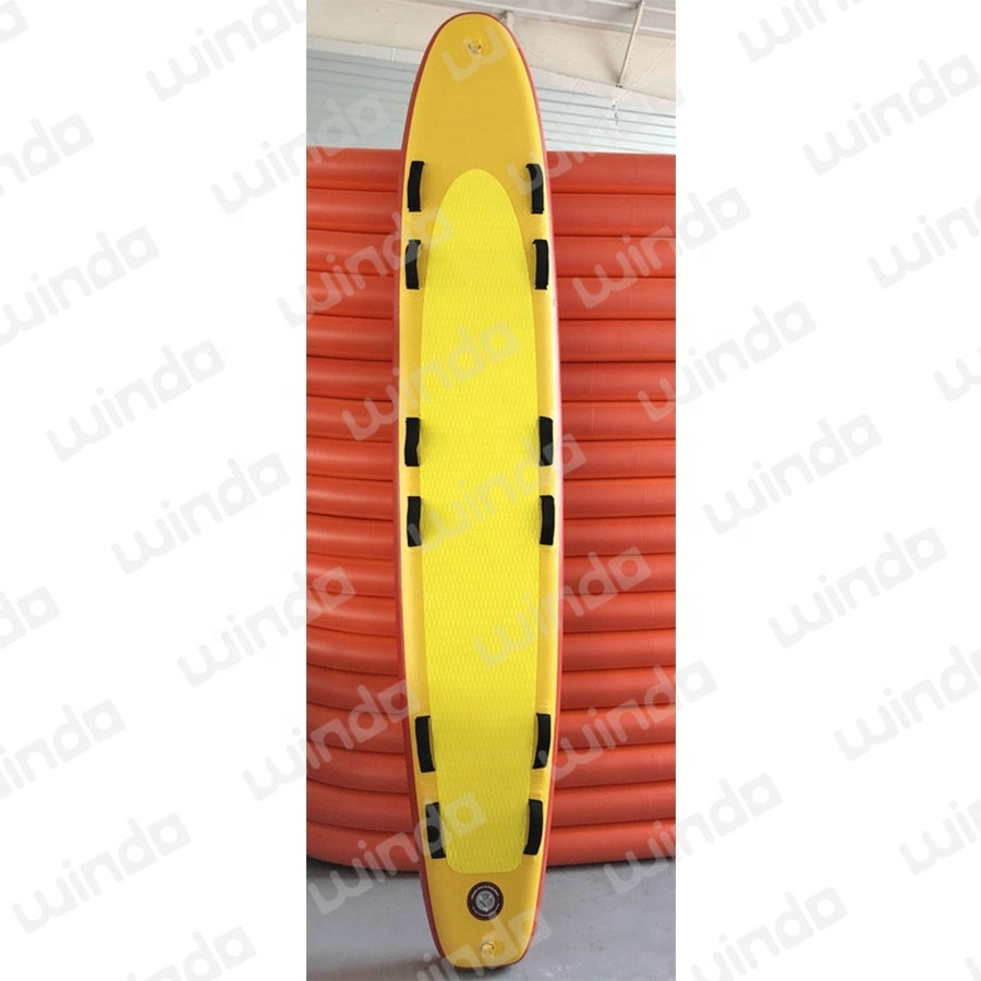 Factory Custom Water Lifesaving Equipment Inflatable Lifeguard Surf Rescue Board