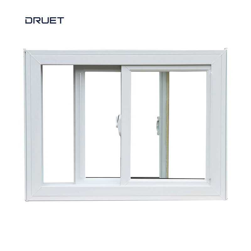 72 X 48 3 Panel Aluminum Aluminium Single Three Tracks Up Down Sliding Windows Window For Houses