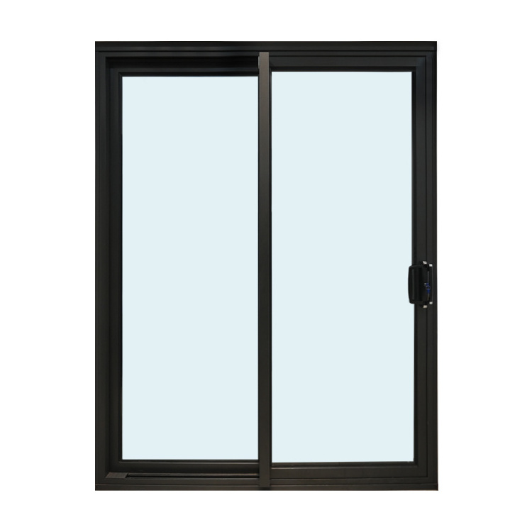 Customized double tempered glass Aluminum frame interior barn sliding doors grills design