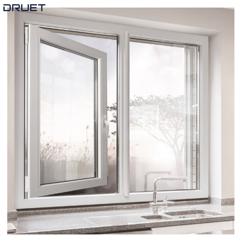 3X4 Slimline Inswing Swing Out Grey Triple Pane Aluminium Casement Windows Window For House