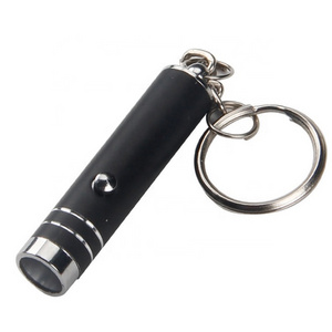 Factory Custom Logo LED Flashlight Keychain