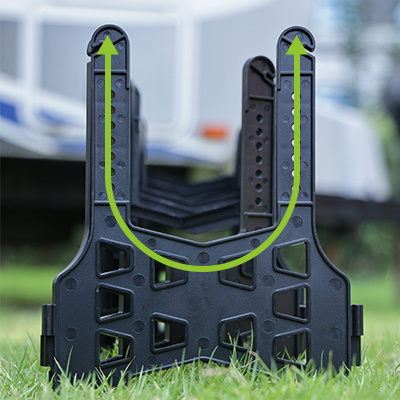 15 Foot Holder Caddy  for All Travel Trailers Campers hose stand Motorhomes RV Sewer Hose Support