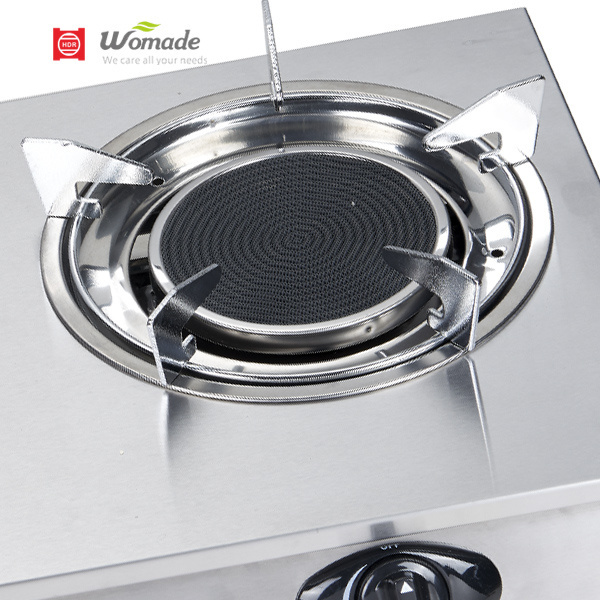 Malaysia hot sell 75cm double burner infrared gas cooker, built-in type glass hob with timer