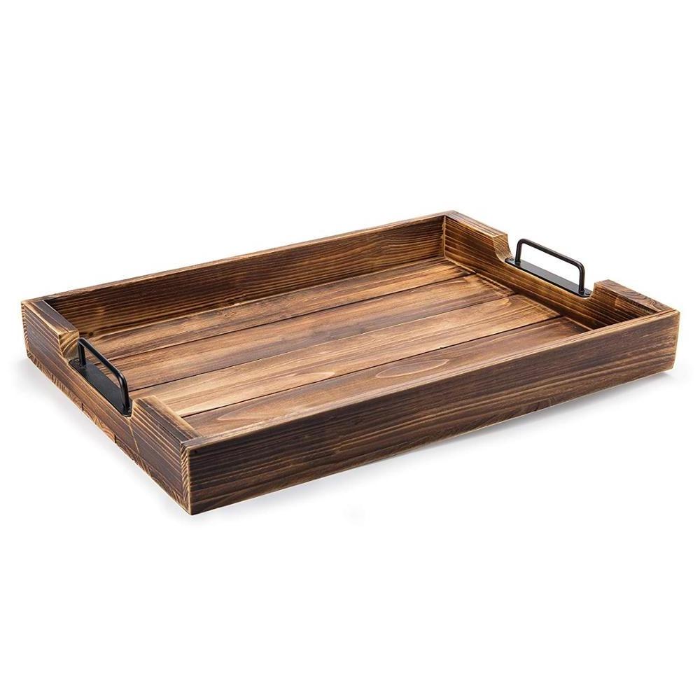 Wooden Tray With Handle & Floating Breakfast Tray & Coffee Bean Tray