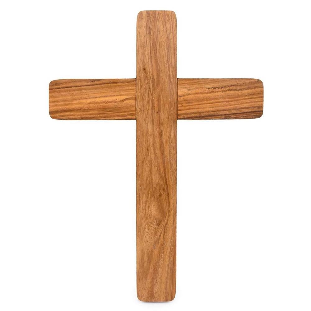 Chapel Decoration  Wall Mounted Rustic Wooden Cross