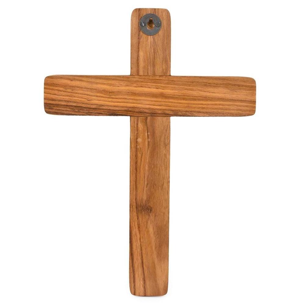 Chapel Decoration  Wall Mounted Rustic Wooden Cross