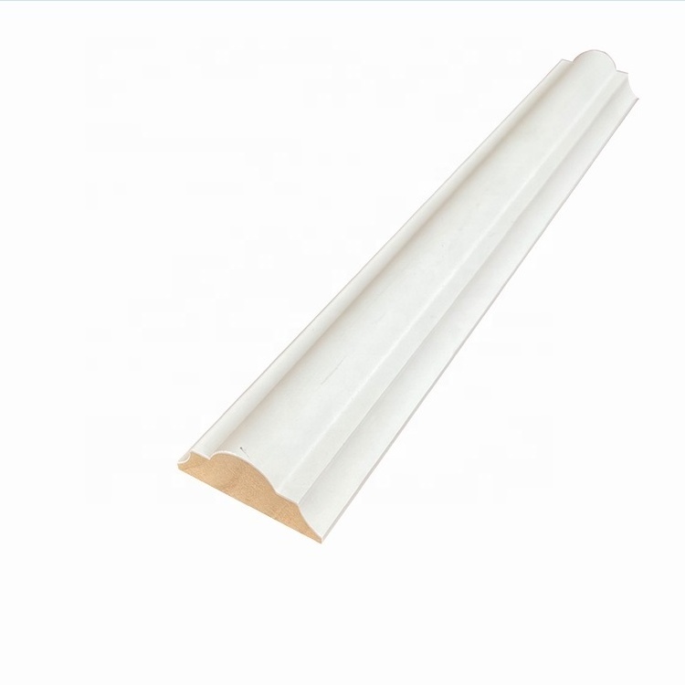 Glossy White Primed Architrave Radiata Pine Panel Moulding