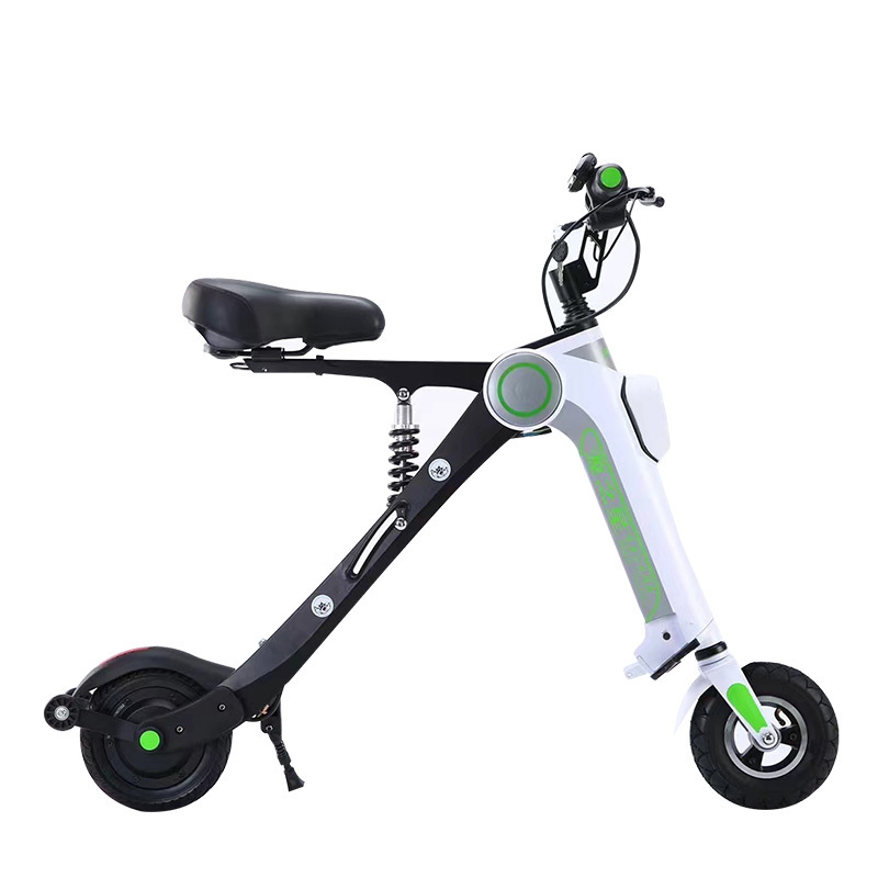 JXB Electric Scooter Foldable 2 Wheels for Adult and Kids Smart Light Ebike Unisex with Large Motor Power