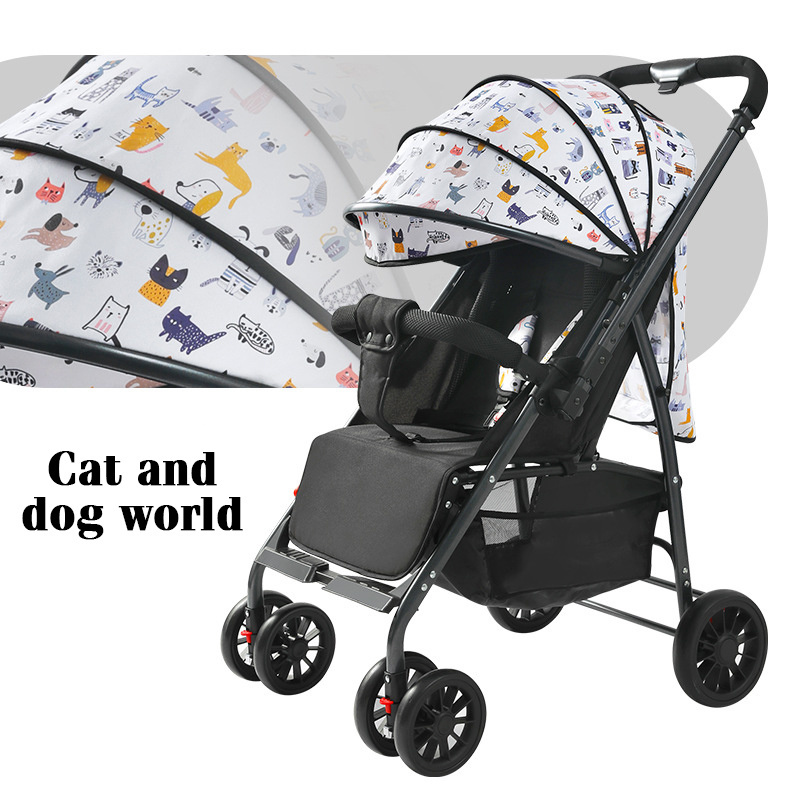 JXB CS18 Wholesale Popular Can Sit and Lie Light High Landscape Folding Walking Baby Stroller for Outdoor Travel