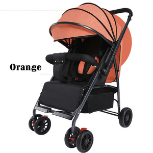 JXB CS18 Wholesale Popular Can Sit and Lie Light High Landscape Folding Walking Baby Stroller for Outdoor Travel