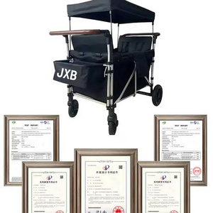 JXB Mobility Disabled Adult Stroller-wagon Jogger Train Wagon Stroller 4 Seater