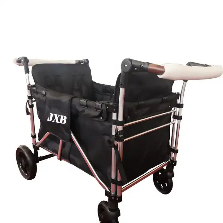 JXB Push and Pull Handles Best Choice Products Folding Utility Cargo Wagon Stroller