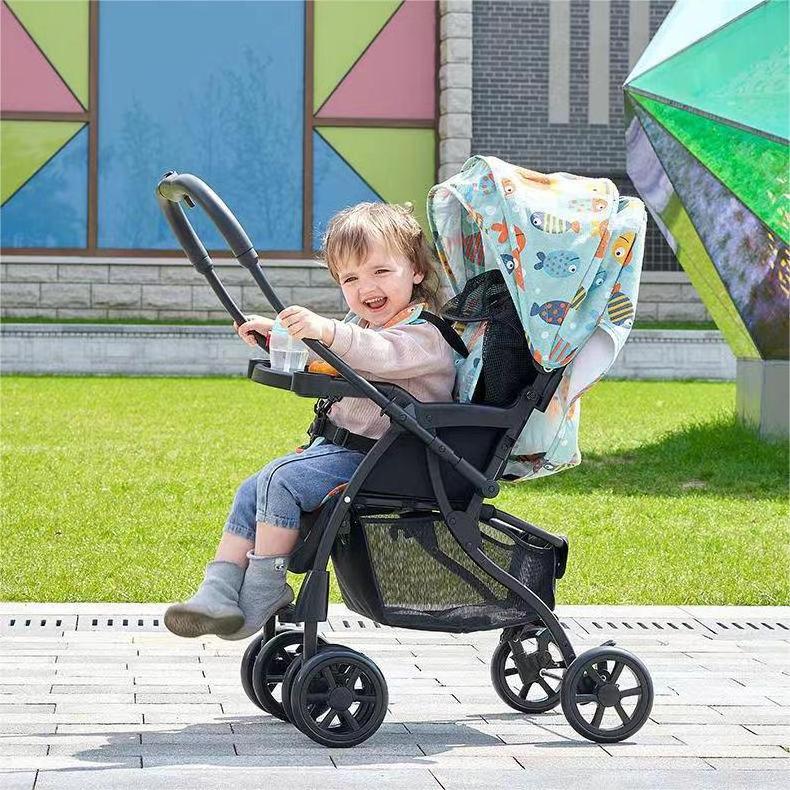 JXB V7 Push Chair Compact Baby Stroller Lightweight Baby Carriage Folding Stroller With Canopy