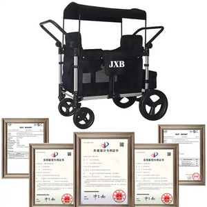 JXB Push and Pull Handles Best Choice Products Folding Utility Cargo Wagon Stroller