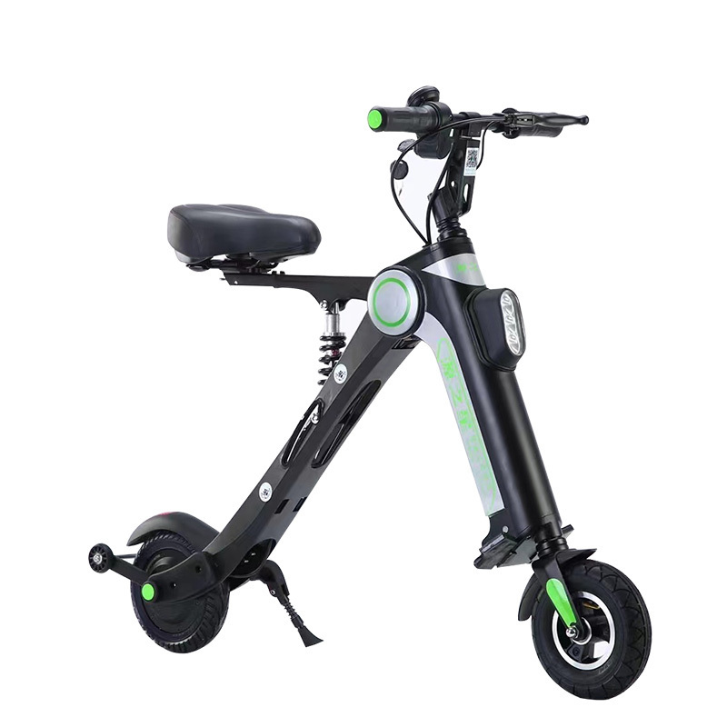 JXB Electric Scooter Foldable 2 Wheels for Adult and Kids Smart Light Ebike Unisex with Large Motor Power