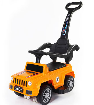 JXB 2021 Plastic Ride On Baby Toy Car Kids Push Car Foot to Floor Baby Swing Car wih Handle