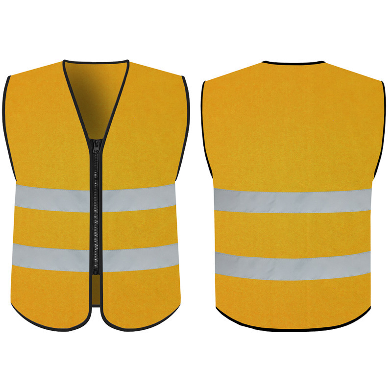 Reflective Vest Safety Vest Clothing with LOGO with High Brightness Reflective Strip