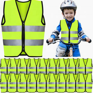 Good Quality Kids Safety Vest High Visibility Child Reflective Vest for Kids Aged 3-10, Cycling, Running