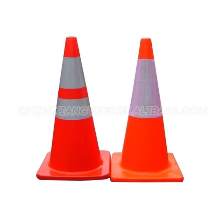 Manufacture Top Sale Road Cone Flexible PVC Safety Used Traffic Cone