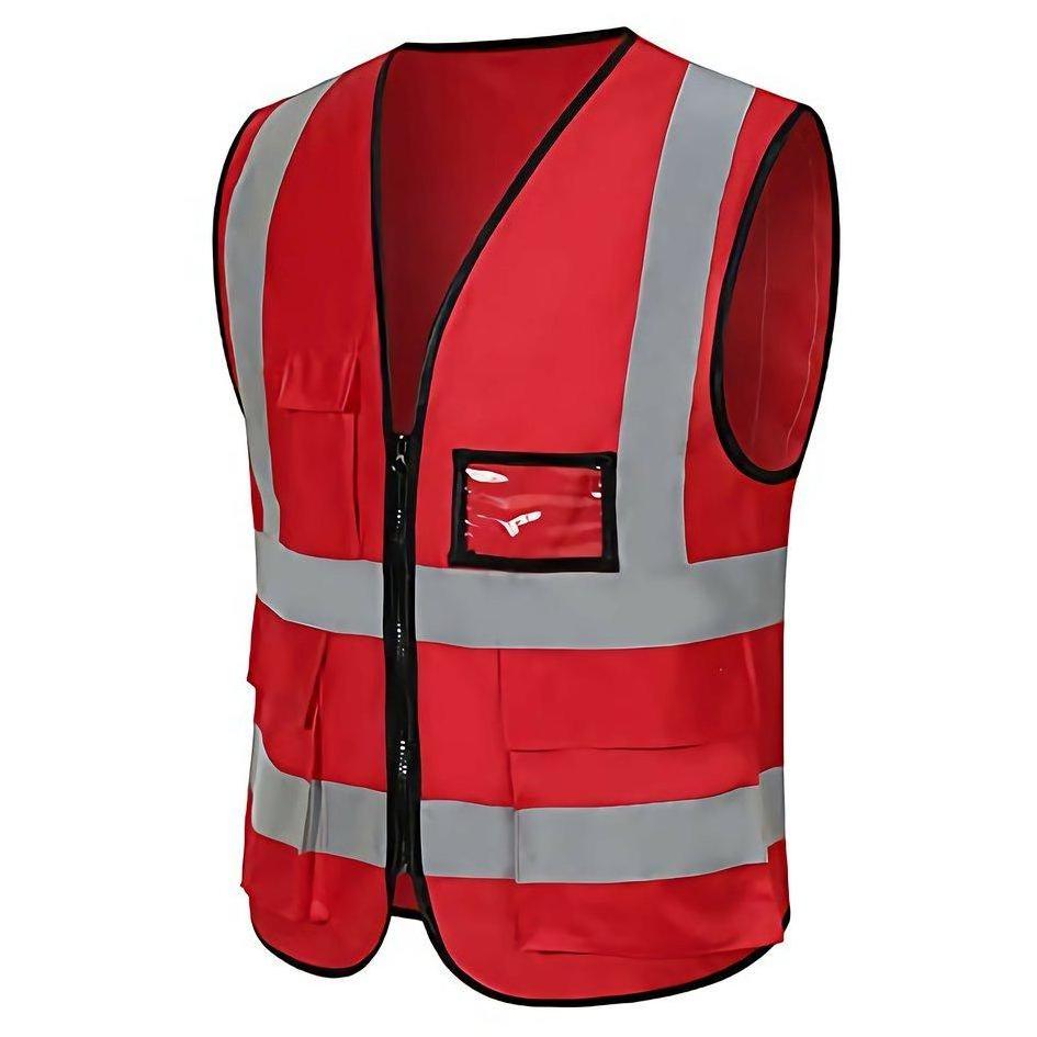 High Visibility Night Work Security Vests,Construction Reflective Safety Jackets