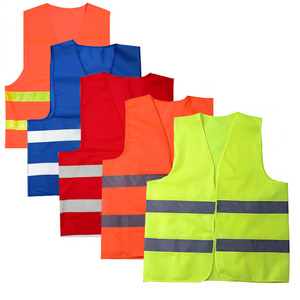 Wholesale High Visibility Reflective Safety Vest for Construction Traffic Outside Work Riding