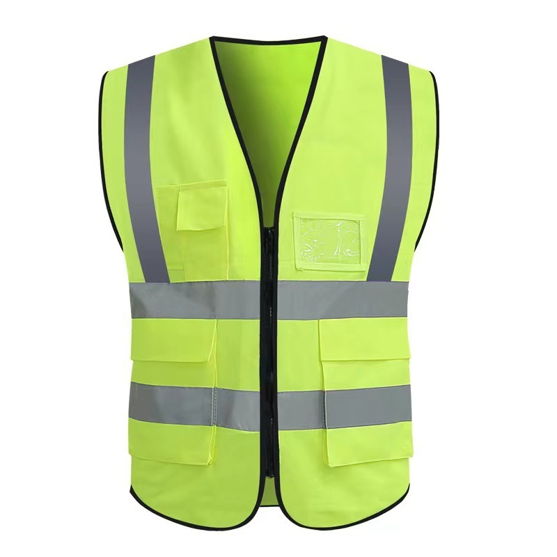 S-5XL Reflective Safety Clothing Reflective Vest Construction Jacket High Visibility Strip Hi Vis Work Security Safety Vest