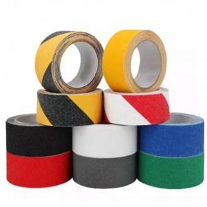 Black anti slip tape, adhesive anti skid tape, non slip tape for stairs