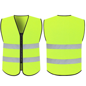 Reflective Vest Safety Vest Clothing with LOGO with High Brightness Reflective Strip