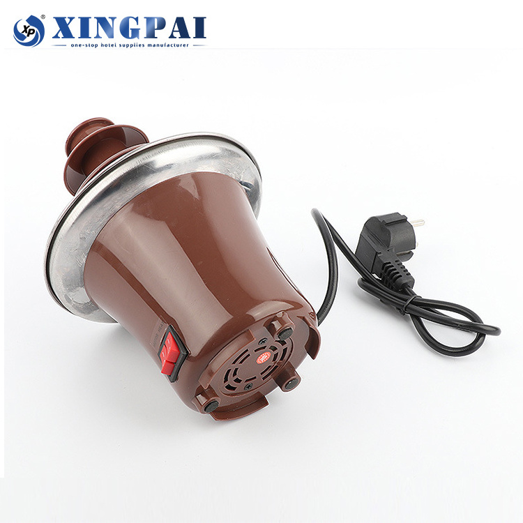 XINGPAI wedding event large electric commercial chocolate fountain stainless steel 3 tiers chocolate waterfall fountain