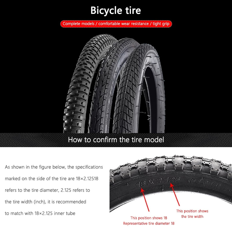 MTB Bicycle Tires 12/14/16/20/24/26/1.75/1.95/2.4 BMX Mountain Bike Bicycle Tire Anti Puncture Ultralight Outer Tire Accessories