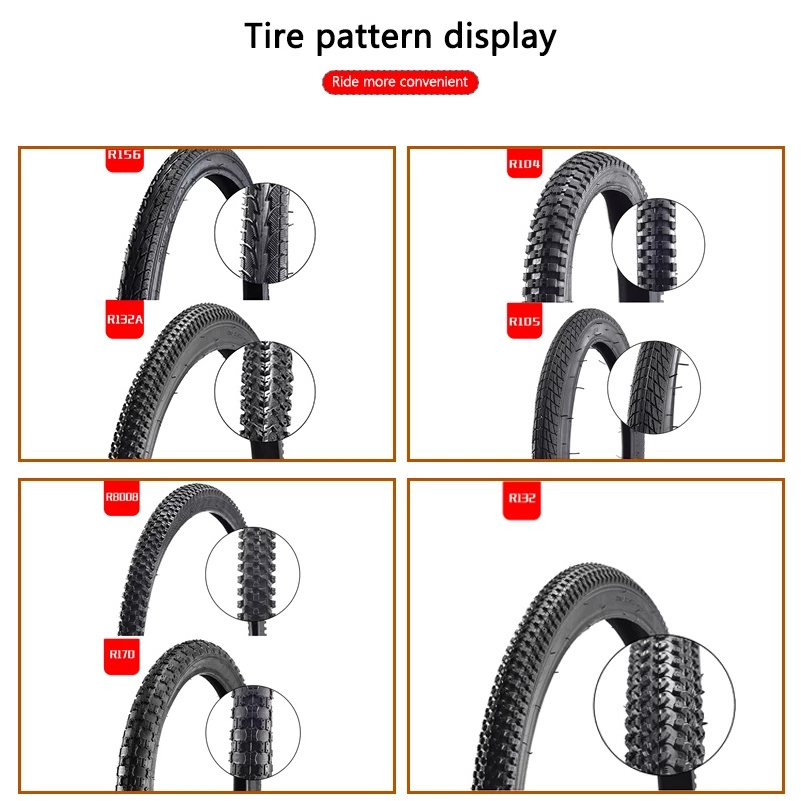 MTB Bicycle Tires 12/14/16/20/24/26/1.75/1.95/2.4 BMX Mountain Bike Bicycle Tire Anti Puncture Ultralight Outer Tire Accessories