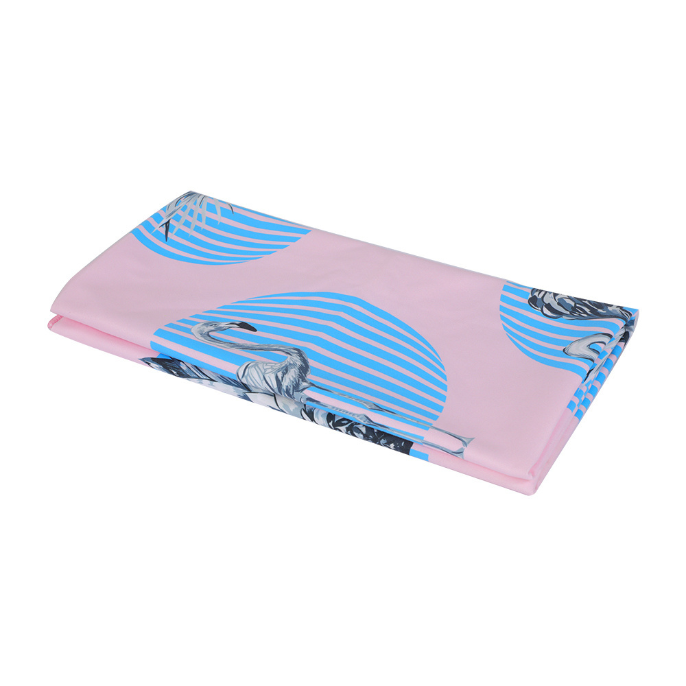 Dongguan Factory Supply Of Microfiber Sweat absorbent and breathable Beach Towels With Sublimation Print