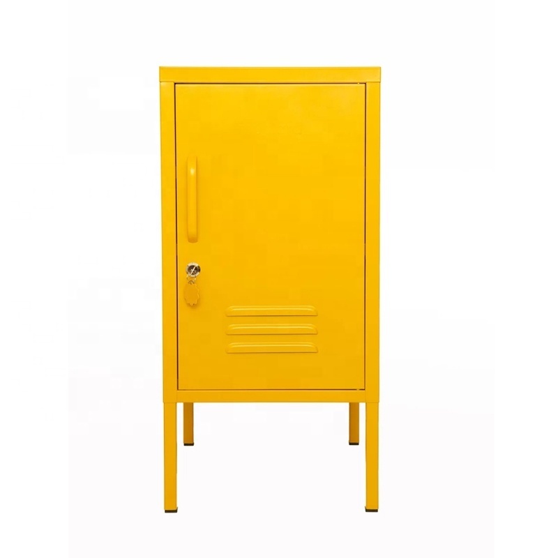 Customized colorful kids locker steel small mini locker with single ...