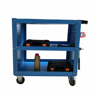 XINGYUAN Competitive metal tool trolley 3 layers workshop garden rolling tool cart