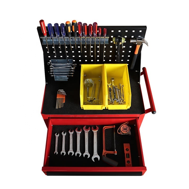 Workshop Stainless Steel Workbench Small Tool Chest Roller Tool Cabinet