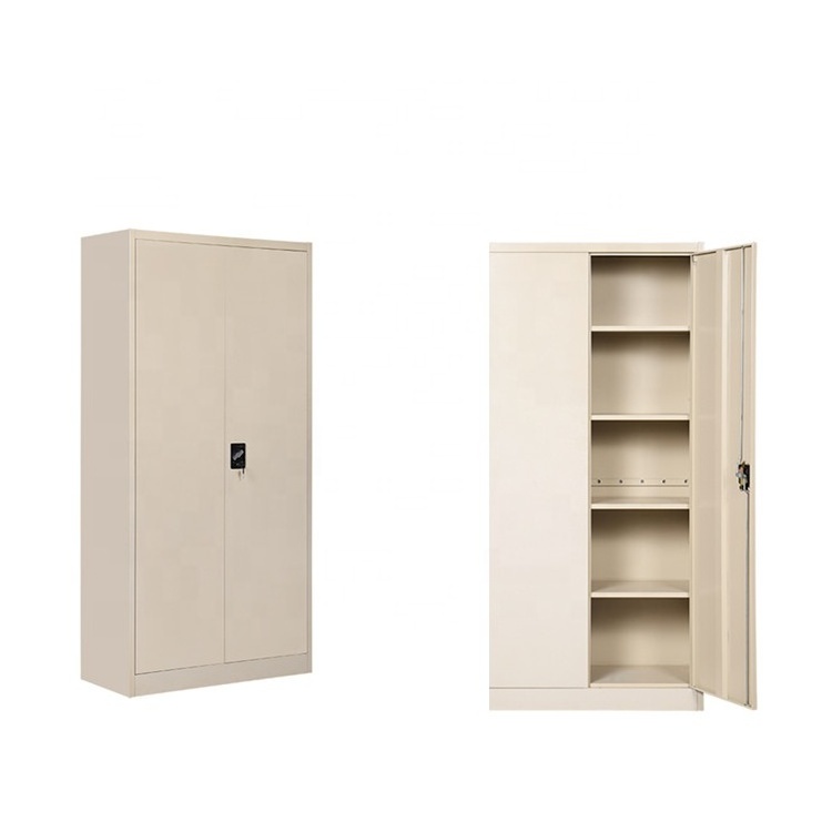 Xingyuan wholesale 2 door storage cabinet with adjustable shelves lemari besi archivad office metal filing cabinet