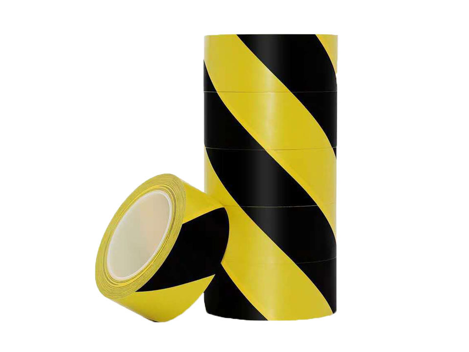 Cheap price High Quality Floor Marking Caution PVC Hazard Lane Safety Warning Adhesive Safety Tape