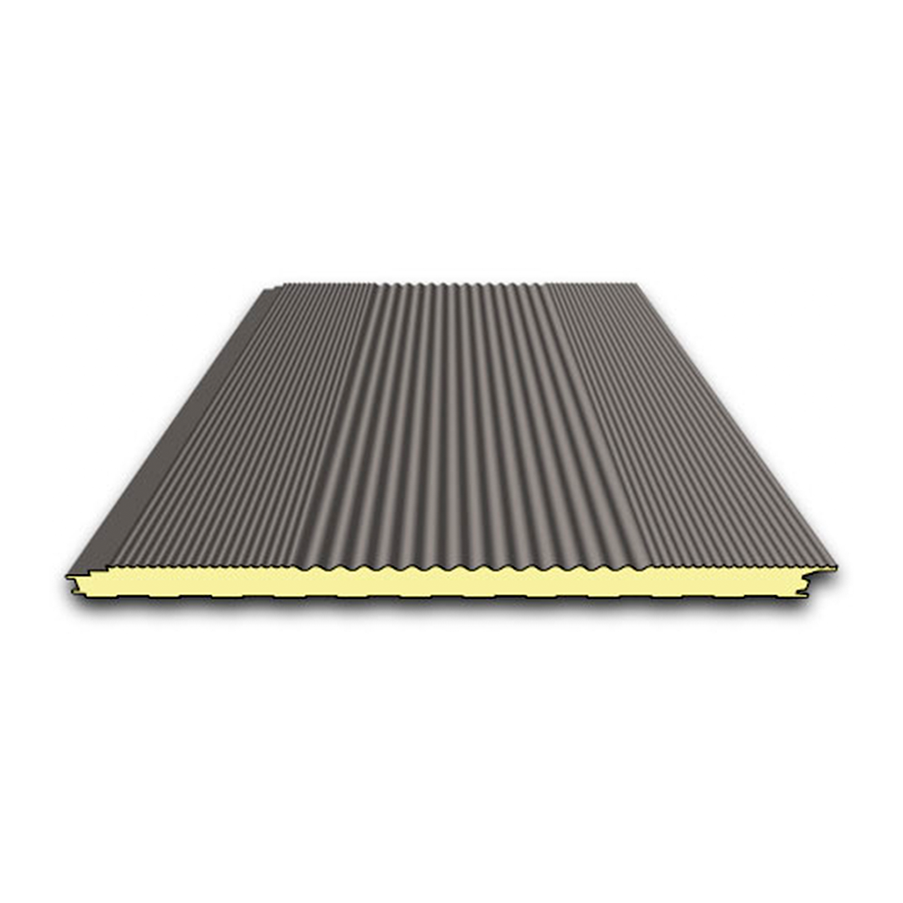 Insulated Corrugated Roof Steel Panels Exterior Insulated Metal Roof Wall Panels