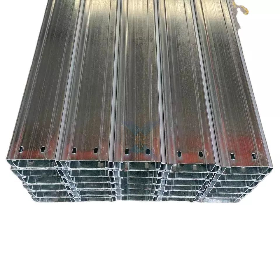 Factory Price Light Weight Galvanized Steel C Purlins C Shaped Roof Purlins