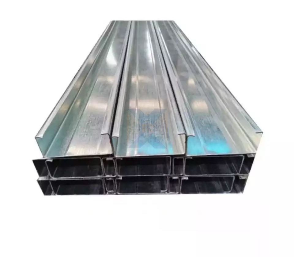 Factory Price Light Weight Galvanized Steel C Purlins C Shaped Roof Purlins