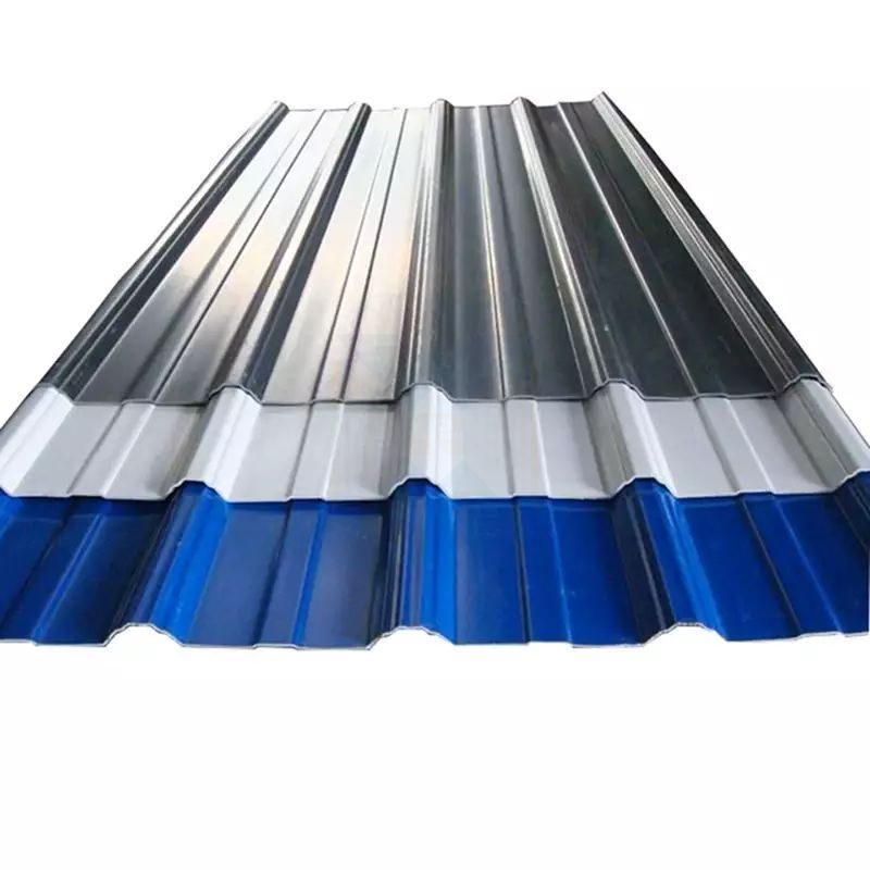 Black 12 ft Metal Roofing Sheet Corrugated Steel Roof Sheets Panels