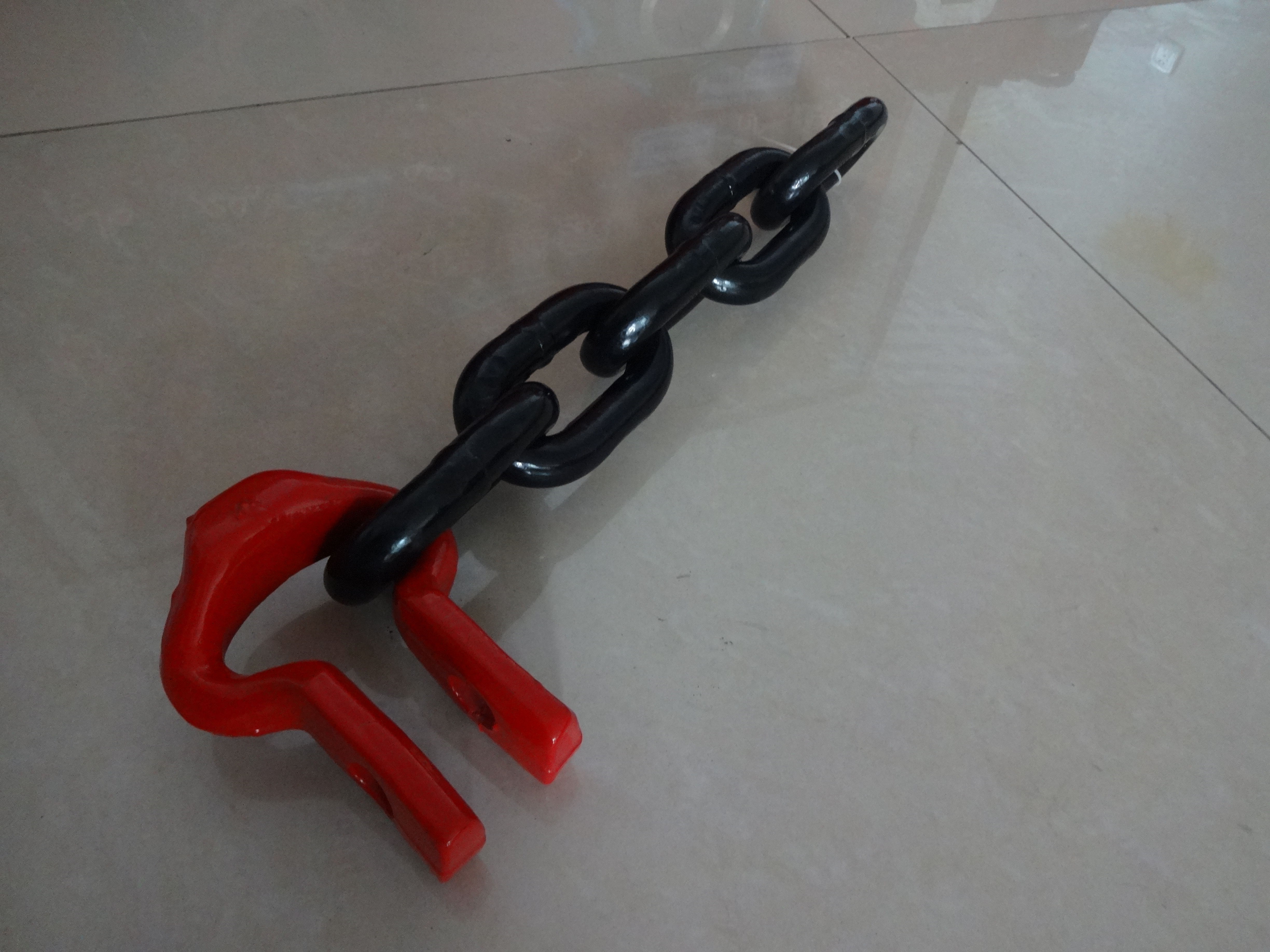 Strength and wear resistance of round link chain