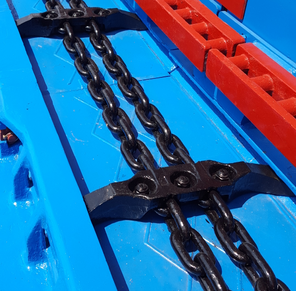 Strength and wear resistance of round link chain