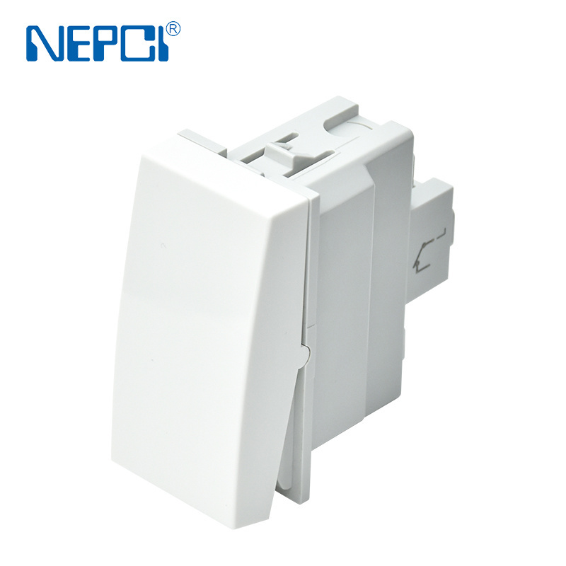 250V 10A Flat type single open dual control light switch XJY-QB-34-2 two way electric power single pole double throw wall switch